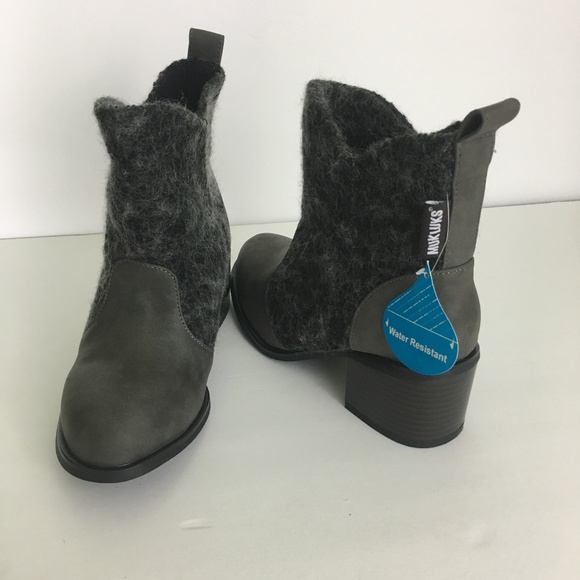 Muk Luks Shoes - MukLuks Womens 6 Chloe Short Gray Cowboy Boot NWOB